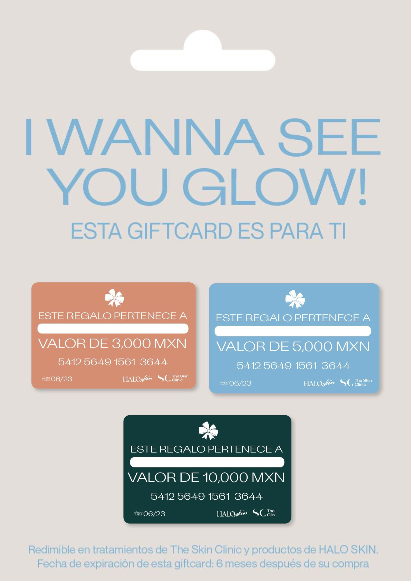 Tarjeta de Regalo TSC