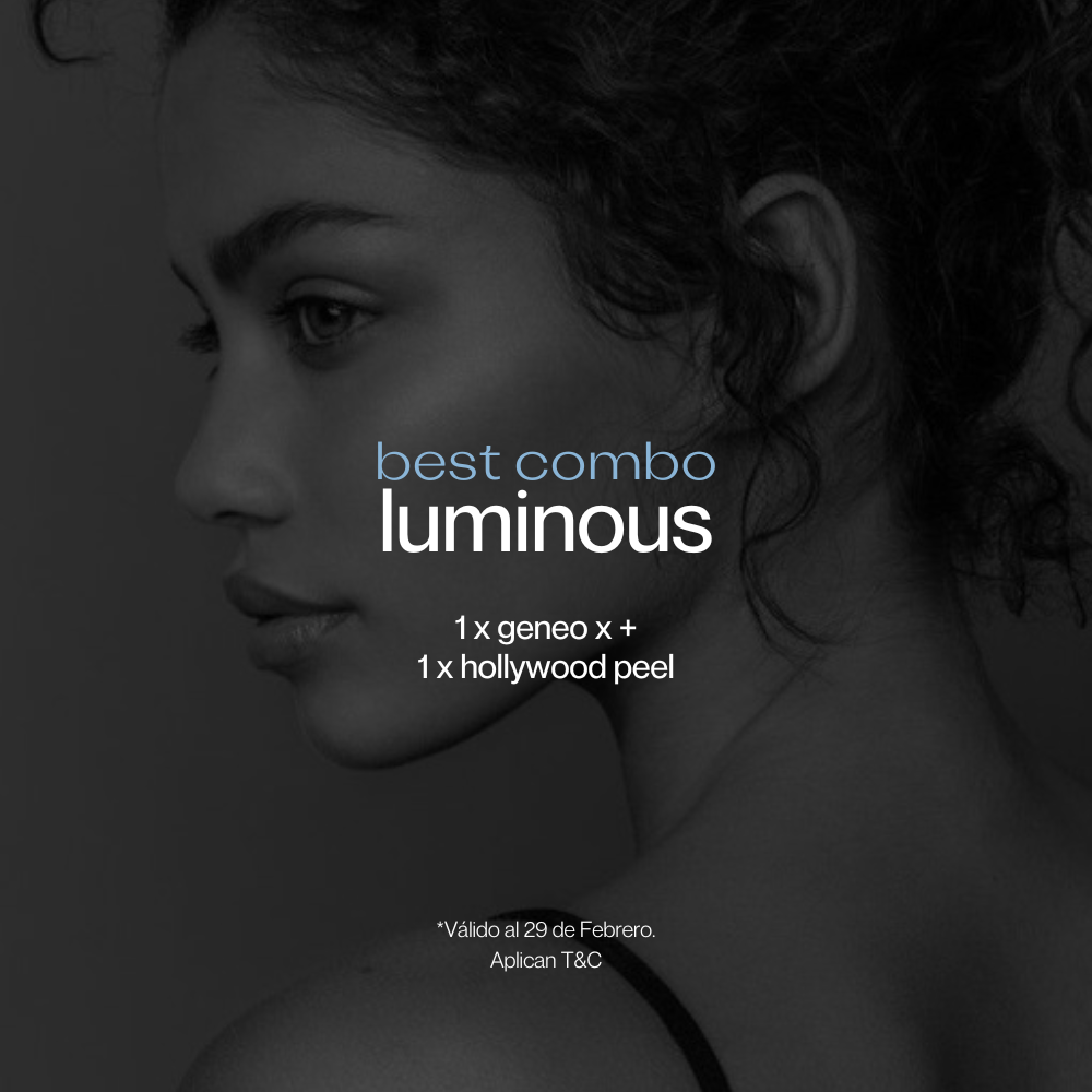 Best Combo Luminous  Geneo X + Hollywood Peel