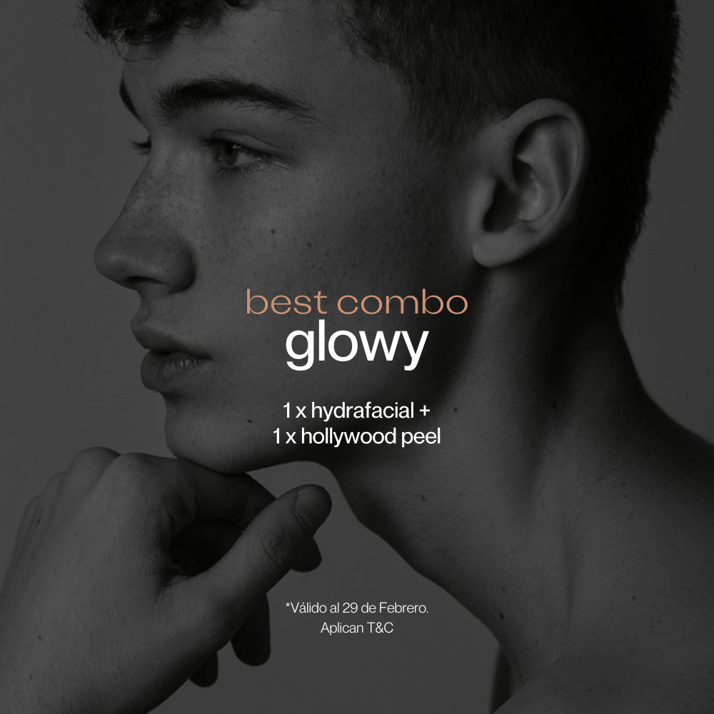 Best Combo Glowy  Hydrafacial + Hollywood Peel