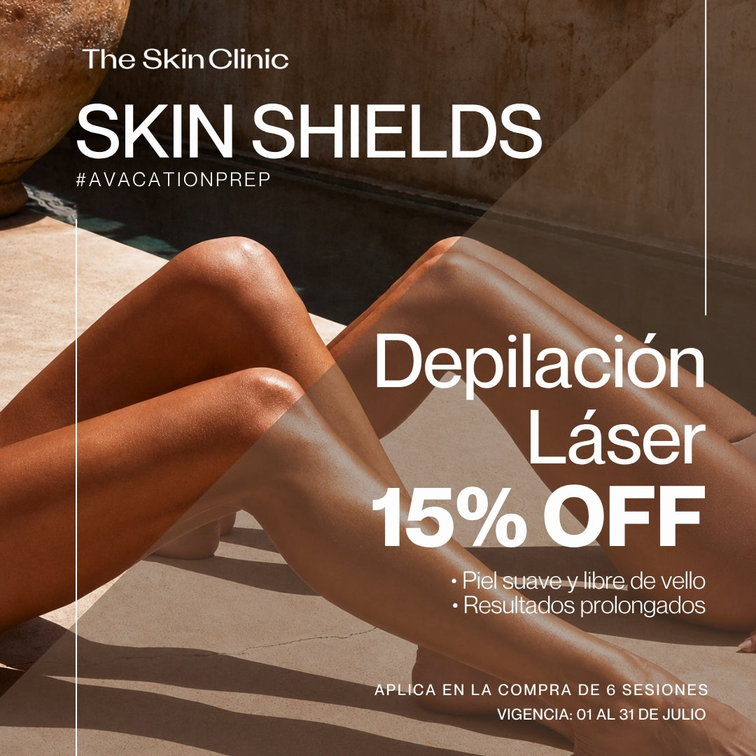 Depilación laser 15% JULIO x 6 sesiones