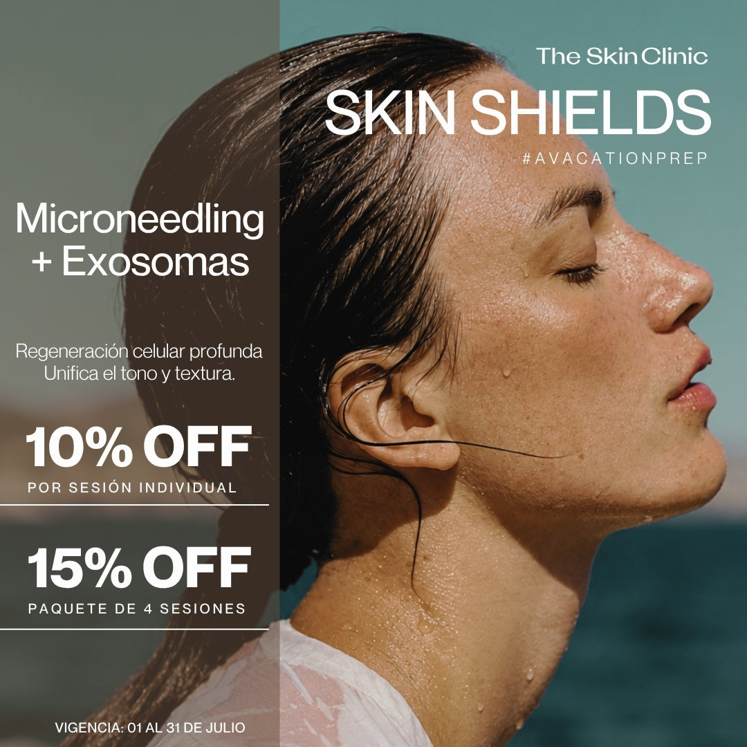 Microneedling + Exosomas X4 sesiones 15%